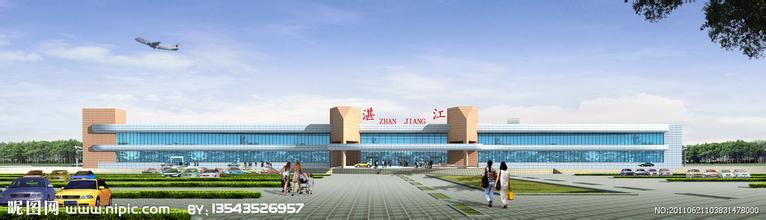 湛江機(jī)場(chǎng)地圖,湛江機(jī)場(chǎng)交通地圖，湛江機(jī)場(chǎng)位置