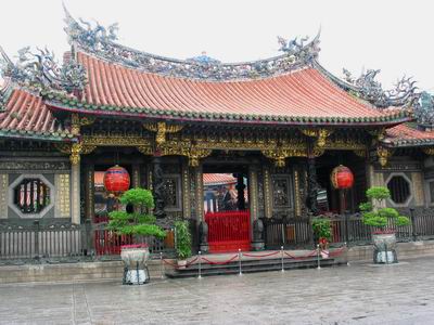 臺(tái)灣龍山寺天氣