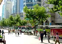 上海淮海路商業(yè)街天氣