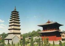 正定磚塔天氣