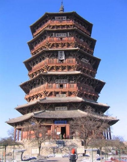 大同應(yīng)縣木塔天氣