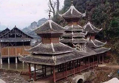 黔東南地坪風(fēng)雨樓天氣